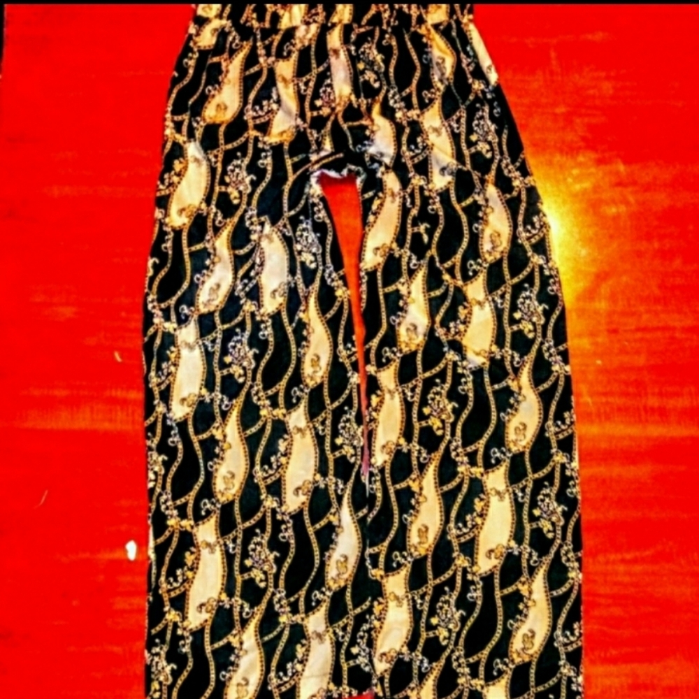 Metaphor Pant Size L Palazzo Silky Full Leg NWOT - Picture 4 of 9